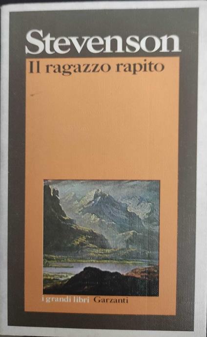 Il ragazzo rapito - Robert Louis Stevenson - copertina