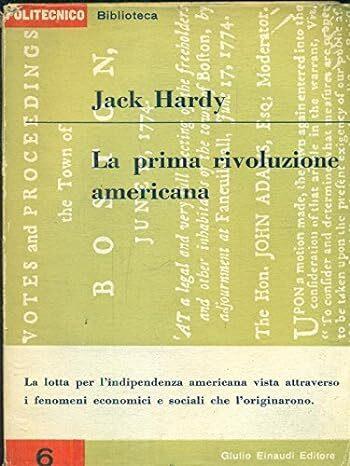 La prima rivoluzione americana - Jack Hardy - copertina