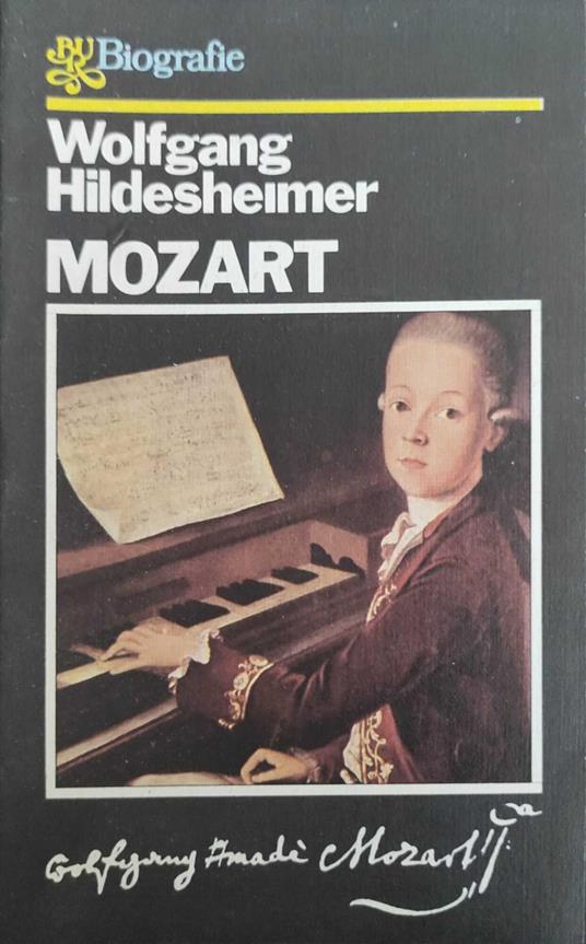 Mozart - Wolfgang Hildesheimer - copertina