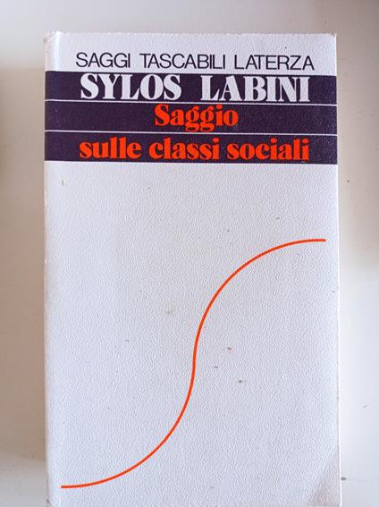 Saggio sulle classi sociali - Sylos Labini - copertina