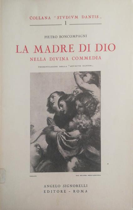 La Madre di Dio nella Divina Commedia - copertina