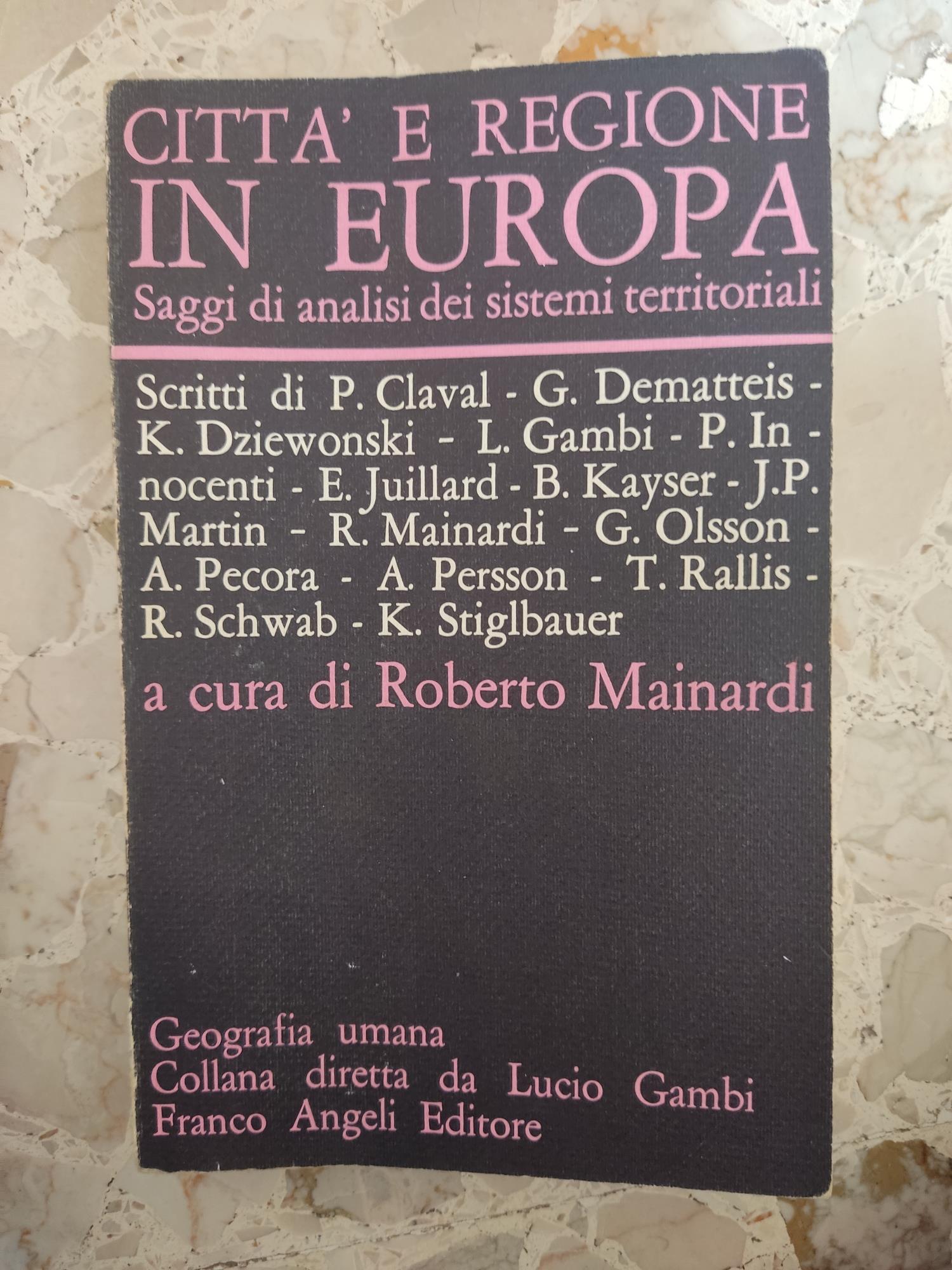 Città e regione in Europa