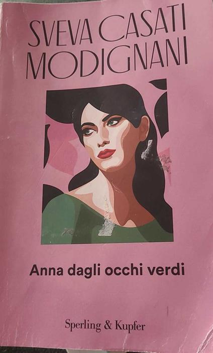 Anna dagli occhi verdi - Sveva Casati Modignani - copertina