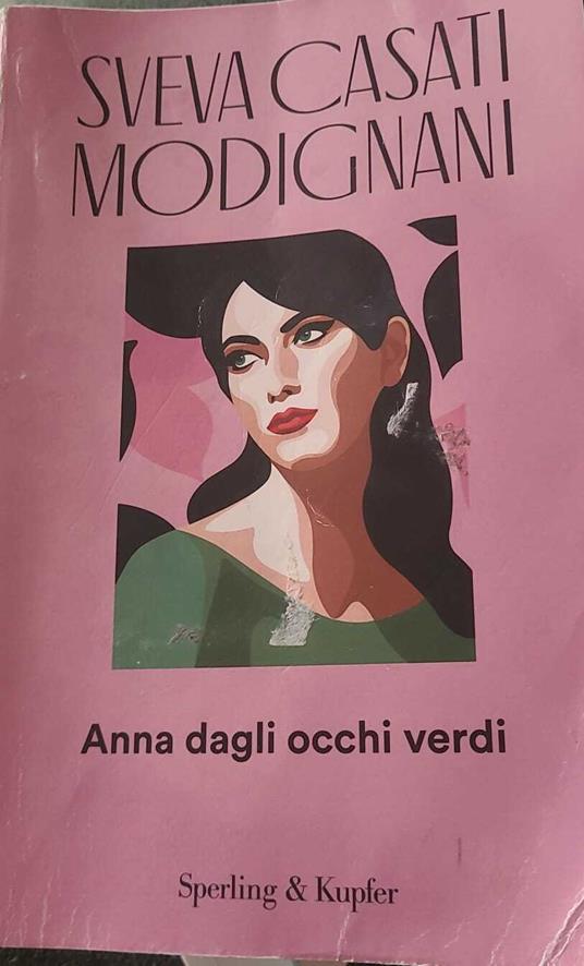 Anna dagli occhi verdi - Sveva Casati Modignani - copertina
