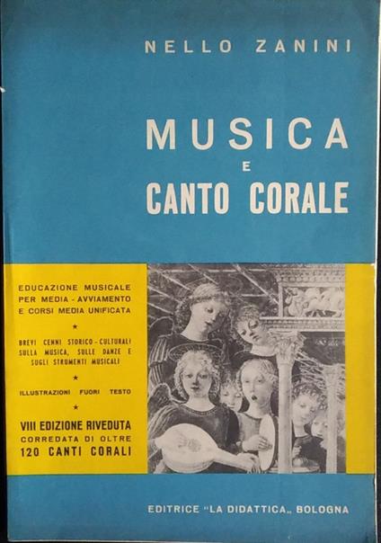 Note culturali e pratica della musica e canto corale - Nello Zanini - copertina