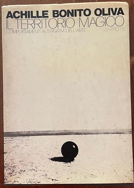 il territorio magico - Achille Bonito Oliva - copertina