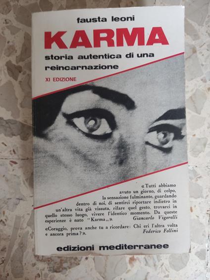 Karma: storia autentica di una reincarnazione - Fausta Leoni - copertina