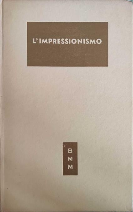 L' impressionismo - Virgilio Gilardoni - copertina