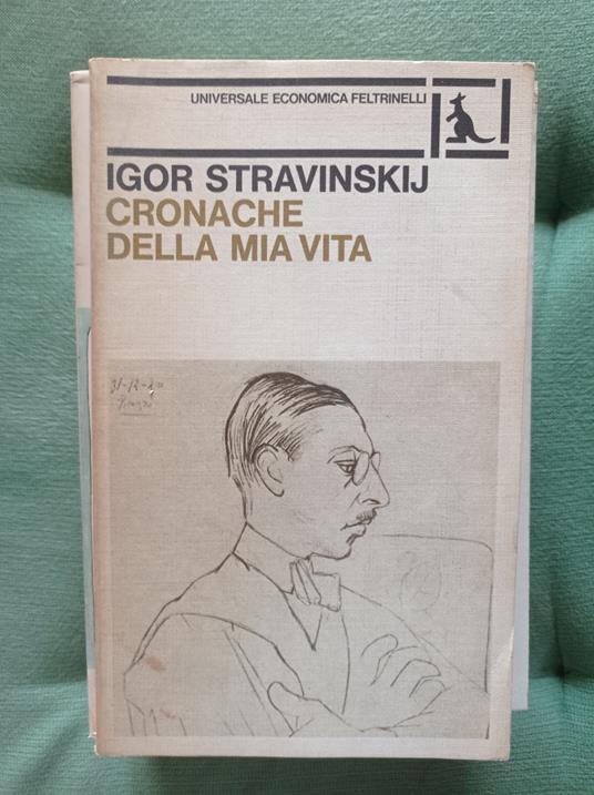 Cronache della mia vita - Igor Stravinskij - copertina