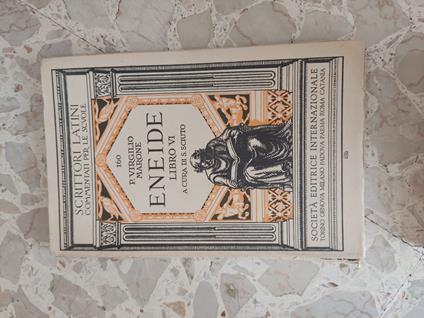 Eneide libro VI - Publio Virgilio Marone - copertina