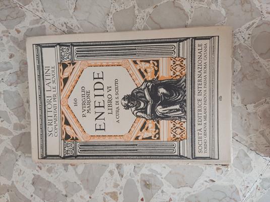 Eneide libro VI - Publio Virgilio Marone - copertina