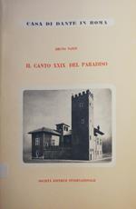 Il canto XXIX del Paradiso