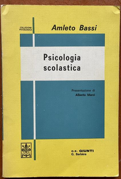 psicologia scolastica - copertina