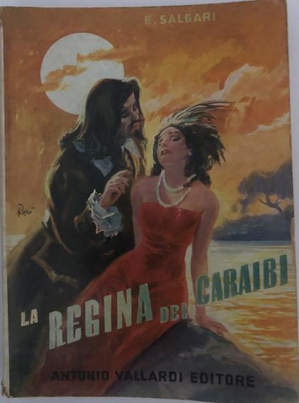La regina dei Caraibi - Emilio Salgari - copertina