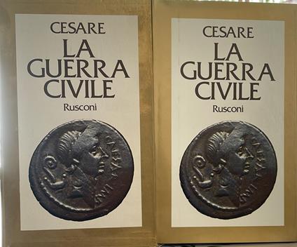La guerra civile - G. Giulio Cesare - copertina