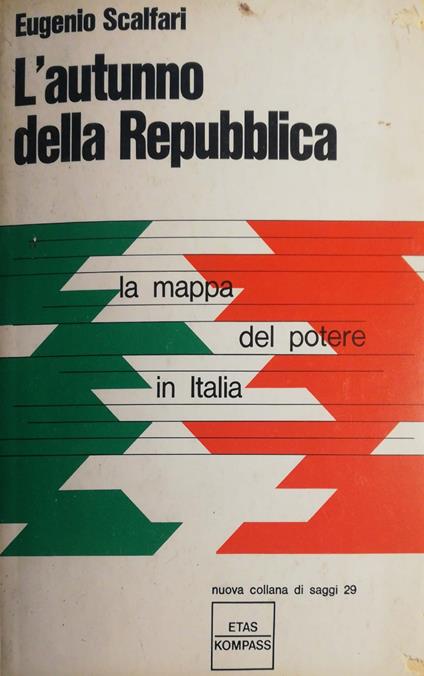 L' autunno della Repubblica - Eugenio Scalfari - copertina
