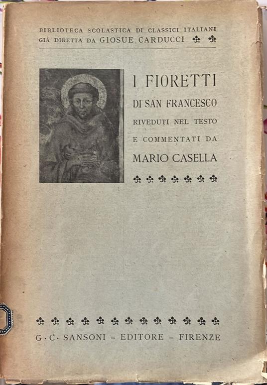 I fioretti di San Francesco - Mario Casella - copertina