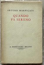 Quando fa sereno
