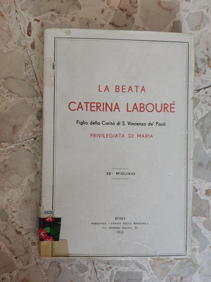 La beata Caterina Labourè - copertina