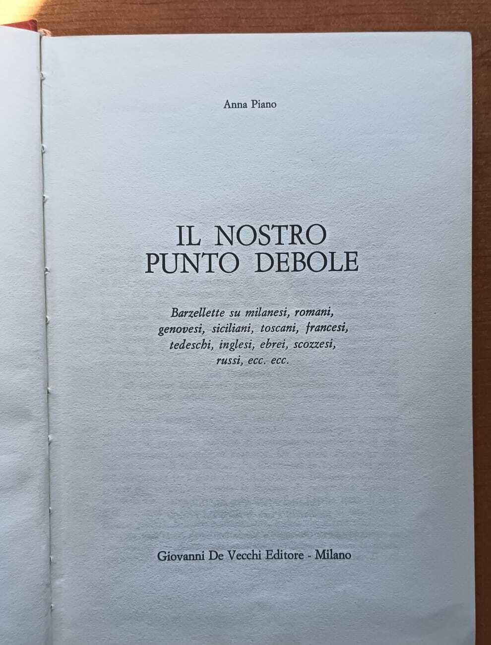 Il nostro punto debole