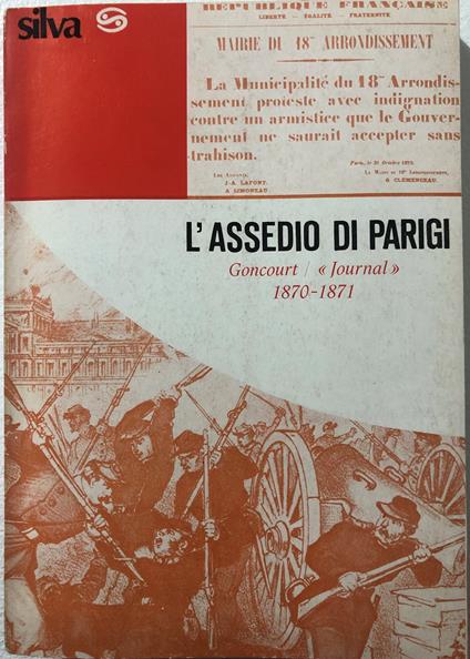 L' assedio di Parigi. Goncourt/"Journal" 1870-1871 - Edmond de Goncourt - copertina