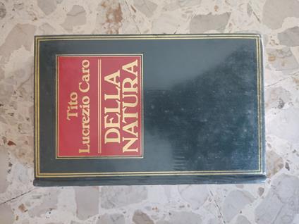 Della Natura - Tito Lucrezio Caro - copertina