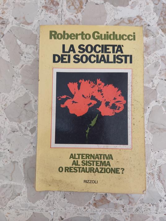 La società dei socialisti - Roberto Guiducci - copertina