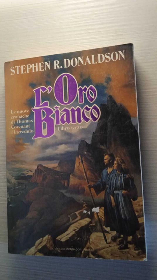 L' oro bianco - Stephen R. Donaldson - copertina