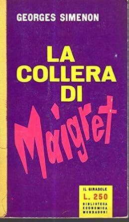 La collera di Maigret - Georges Simenon - copertina