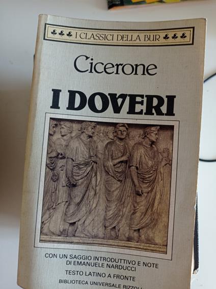 I doveri - M. Tullio Cicerone - copertina