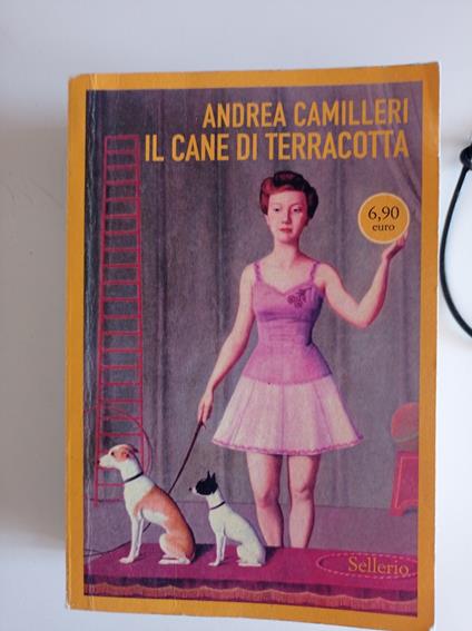 Il cane di terracotta - Andrea Camilleri - copertina