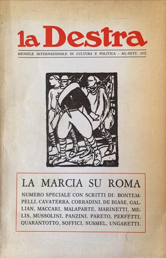 La marcia su Roma - copertina