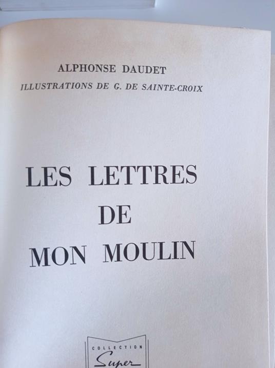 Les Lettres de mon moulin - Alphonse Daudet - copertina