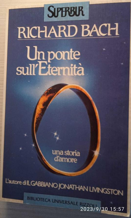Un ponte sull'eternità - Richard Bach - copertina