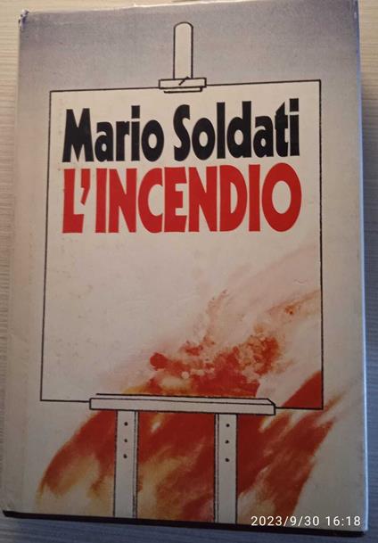 L' incendio - Mario Soldati - copertina