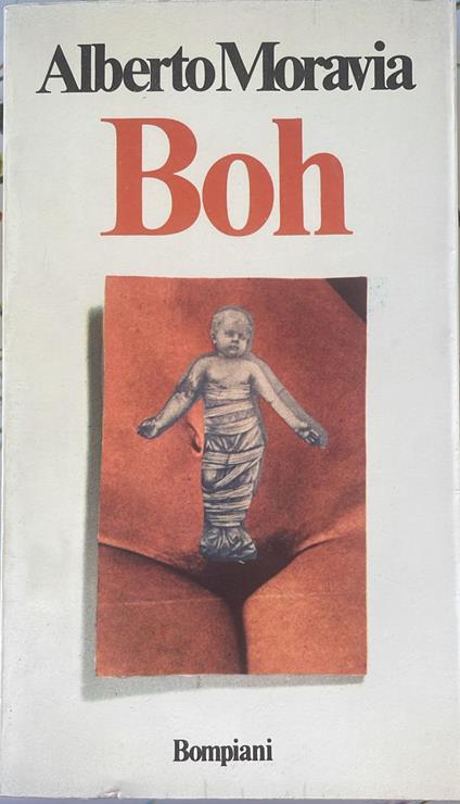 Boh - Alberto Moravia - copertina