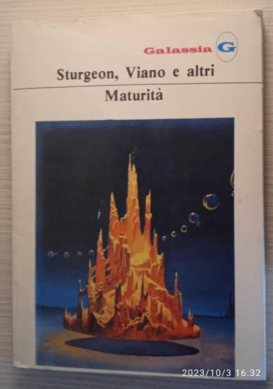 Maturità - copertina