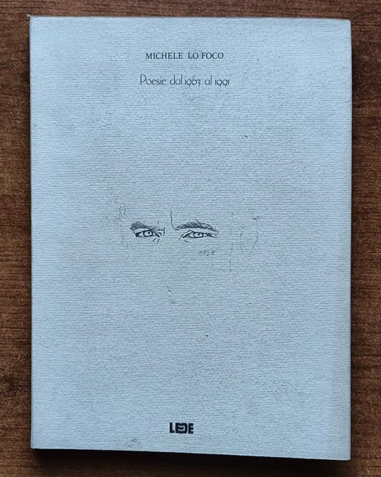 poesie dal 1963 al 1991 - copertina