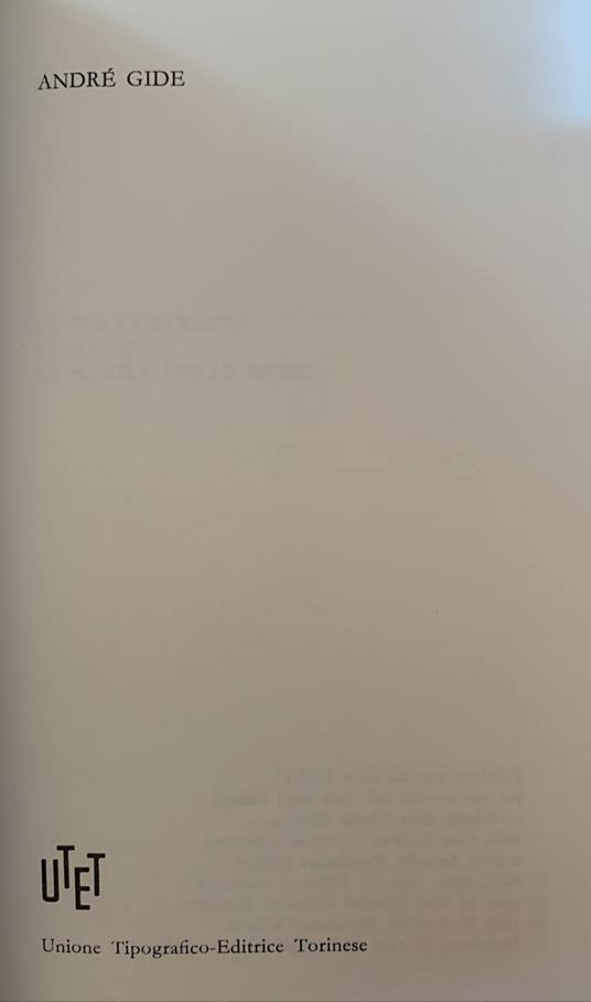 Le opere - André Gide - copertina