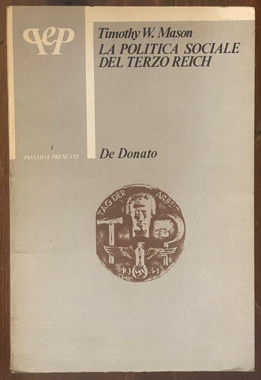 La Politica Sociale Del Terzo Reich - copertina