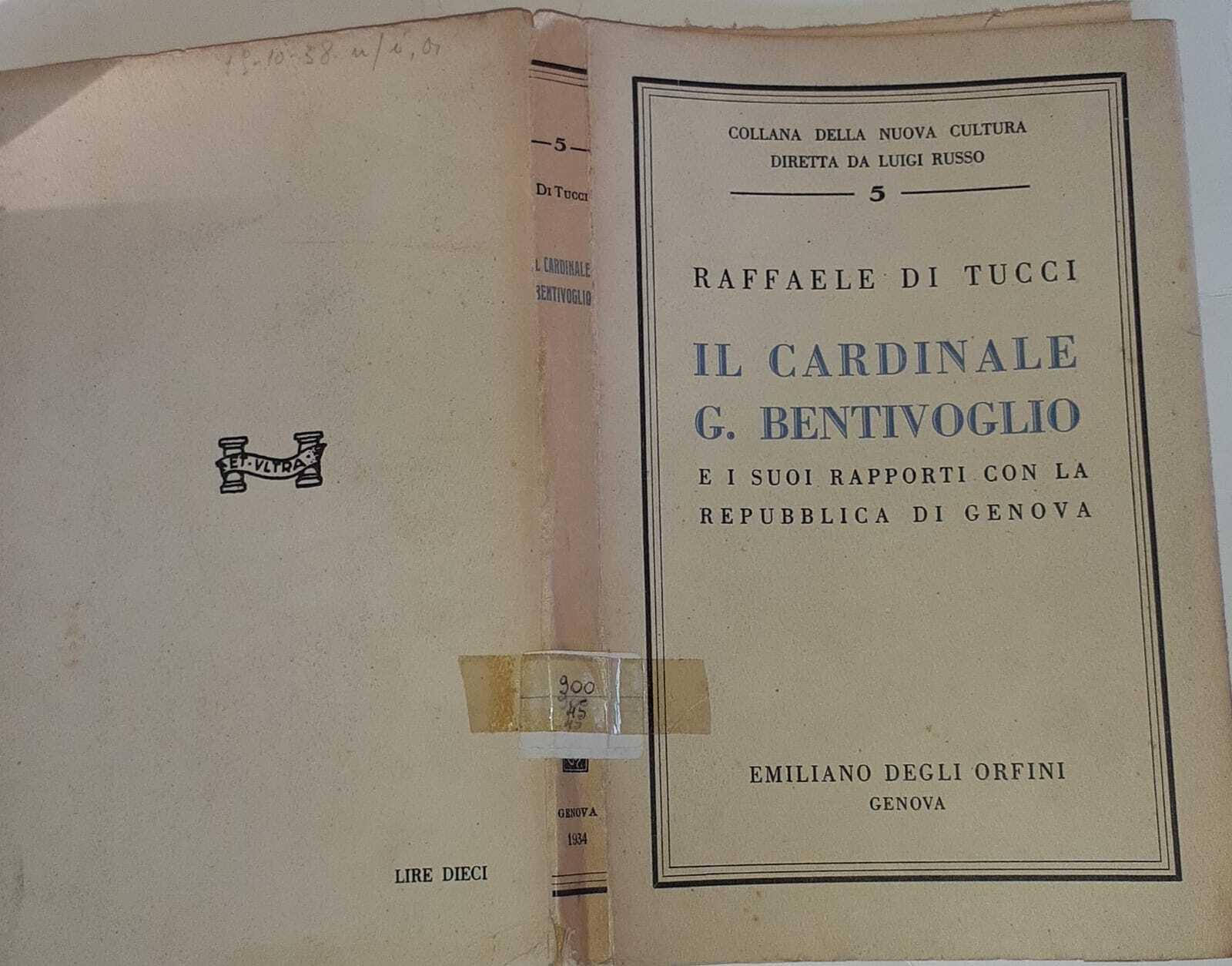 Genova e il Bentivoglio