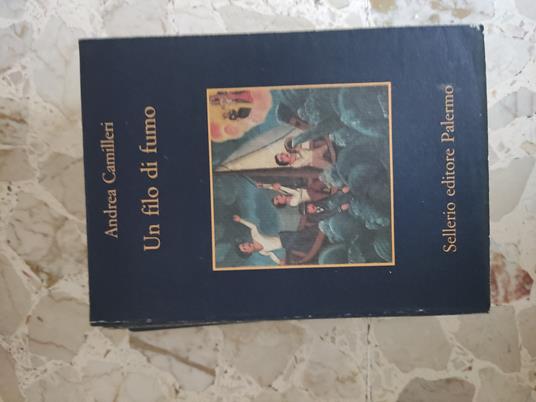 Un filo di fumo - Andrea Camilleri - copertina