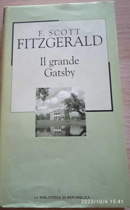 Il grande Gatsby - Francis Scott Fitzgerald - copertina