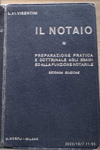 Il Notaio - seconda edizione - copertina