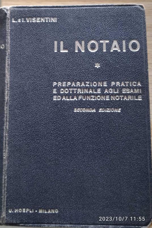 Il Notaio - seconda edizione - copertina