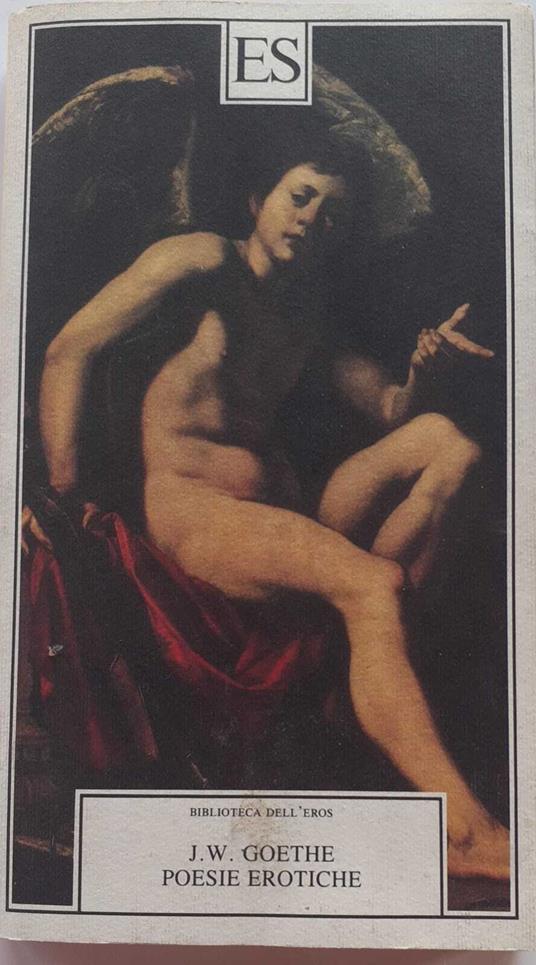 Poesie erotiche - Johann Wolfgang Goethe - copertina