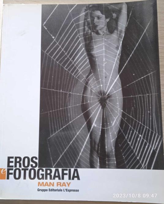 Eros e fotografia - Man Ray - copertina