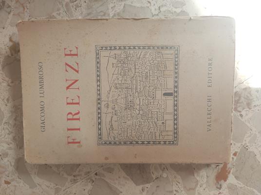 Firenze - Giacomo Lumbroso - copertina