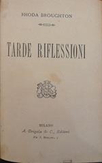 Tarde riflessioni