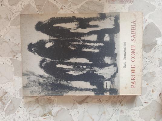 Parole come sabbia - Ezio Franceschini - copertina